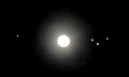 Giove e satelliti
